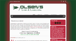 Desktop Screenshot of olsenslandscape.com